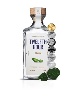 Twelfth Hour Dry Gin - Top Rated Gin at New Zealand Top Shelf! 